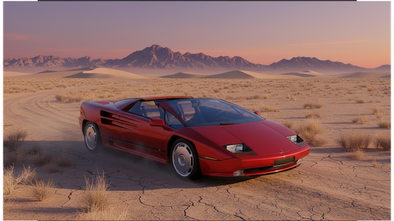 Imagine-car-in-desert-scene