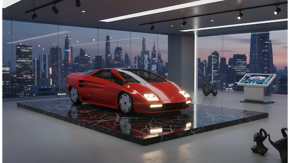 Imagine-car-in-a-showroom
