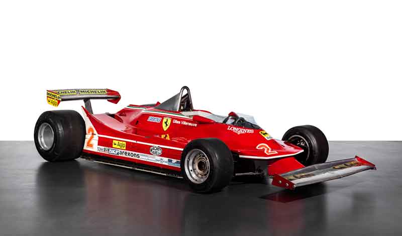 IL CAPOLAVORO DI VINCENZO LANCIA, LA FERRARI 312 DI VILLENEUVE ED UN PROTOTIPO AVVENIRISTICO