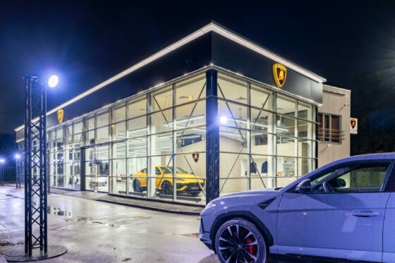 Inaugurazione di Lamborghini Riga