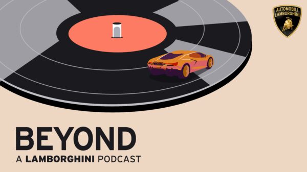 Music for the eyes: Mitja Borkert, Head of Design di Lamborghini, e Simon Halfon, che opera nel settore musicale, si confrontano sulla musica a cui si ispirano e disegnano insieme