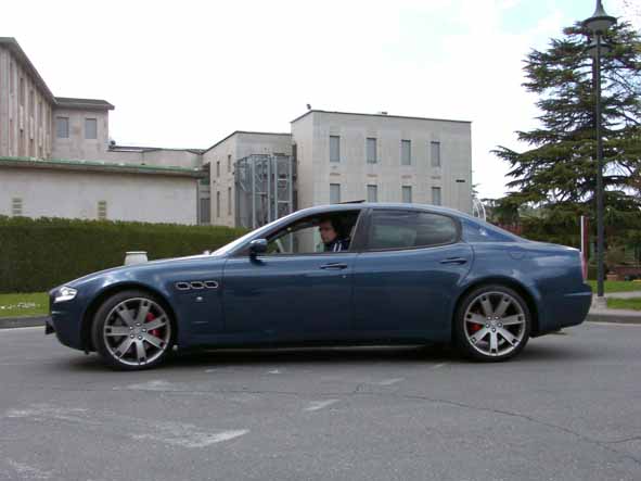 Test drive Maserati Quattroporte Sport GT S (2008): “Limousine … diabolica”!