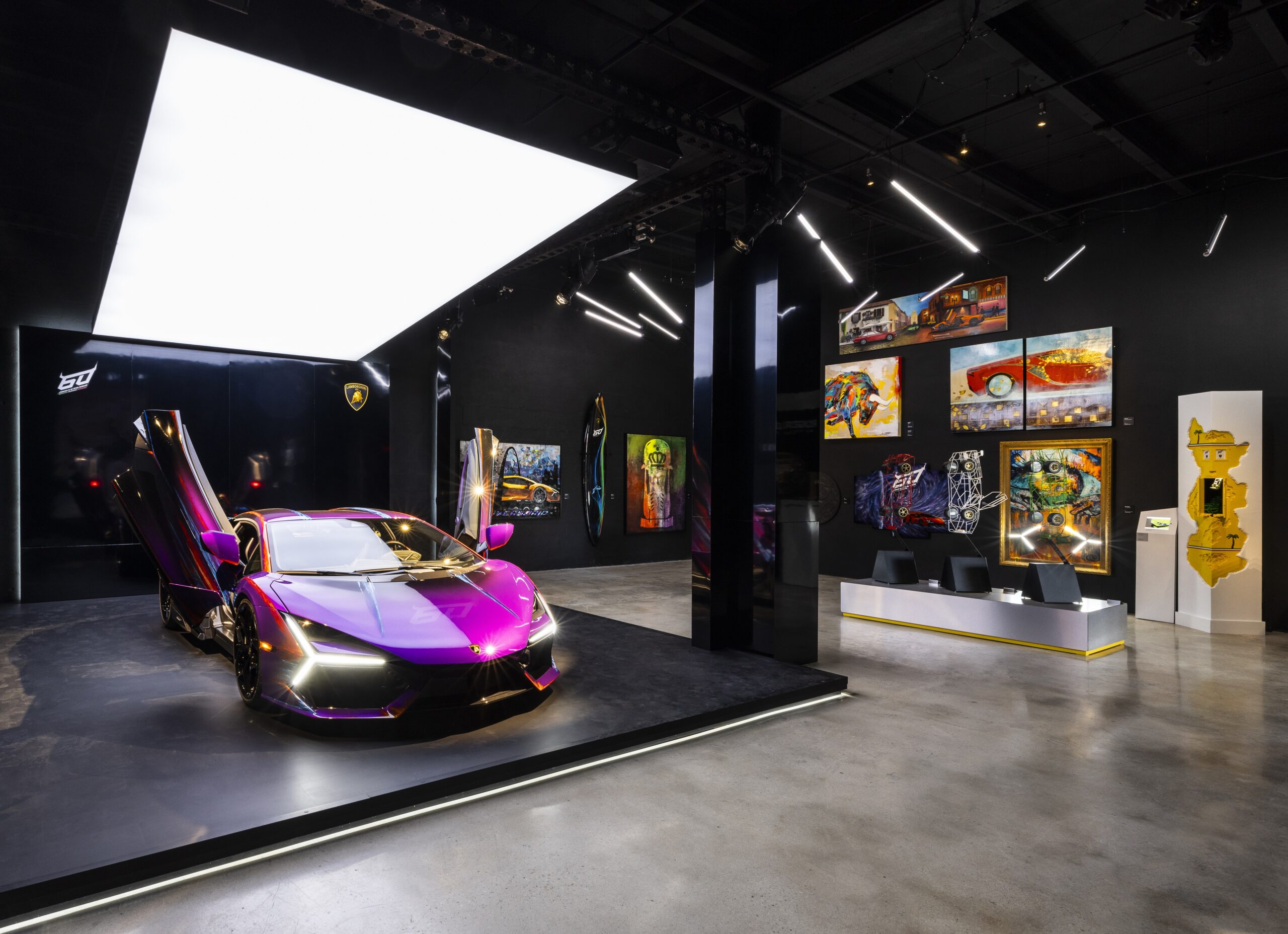 “Lamborghini: 60 Years of Artistry in Motion” ad Art Basel Miami Beach 2023