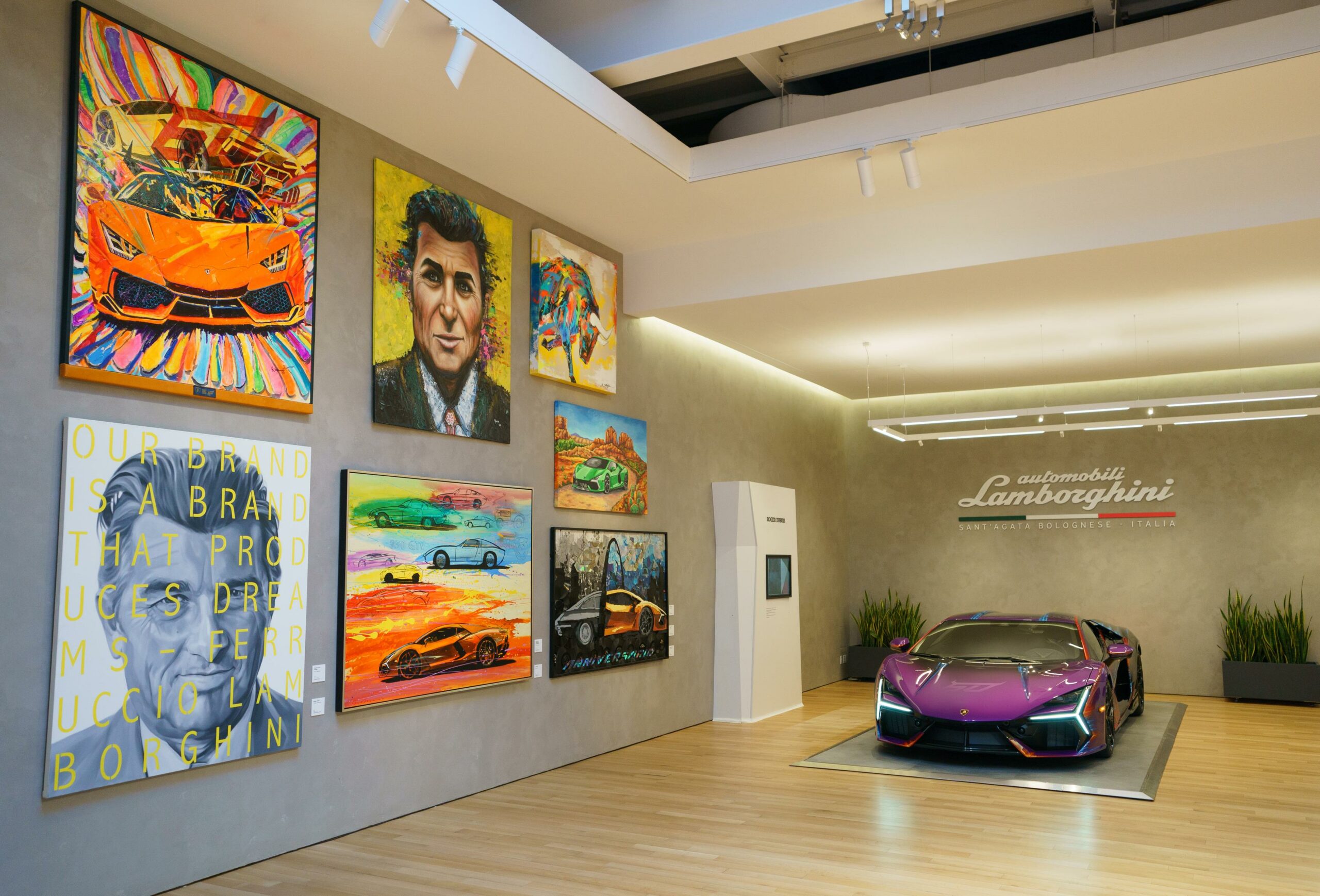 Lamborghini Lounge NYC presenta “Lamborghini: 60 Years of Artistry in Motion”