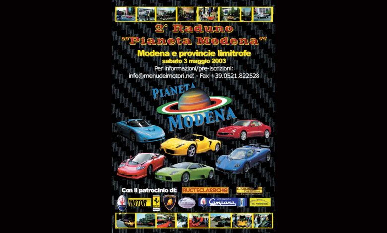 VIDEO Collection – Menu dei Motori: il secondo meeting “PIANETA MODENA” (2003)