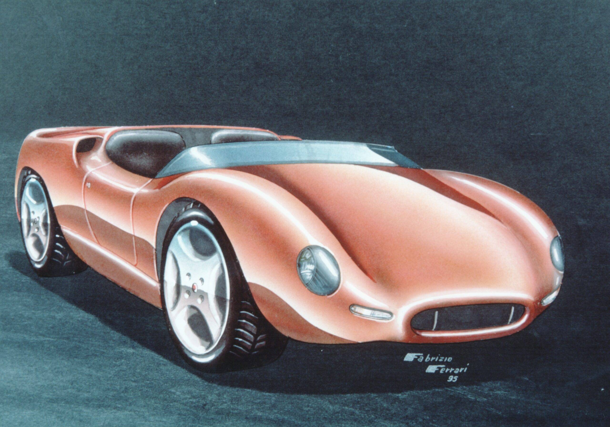 VIDEO Collection – Fabrizio Ferrari Car Designs (1992-95)