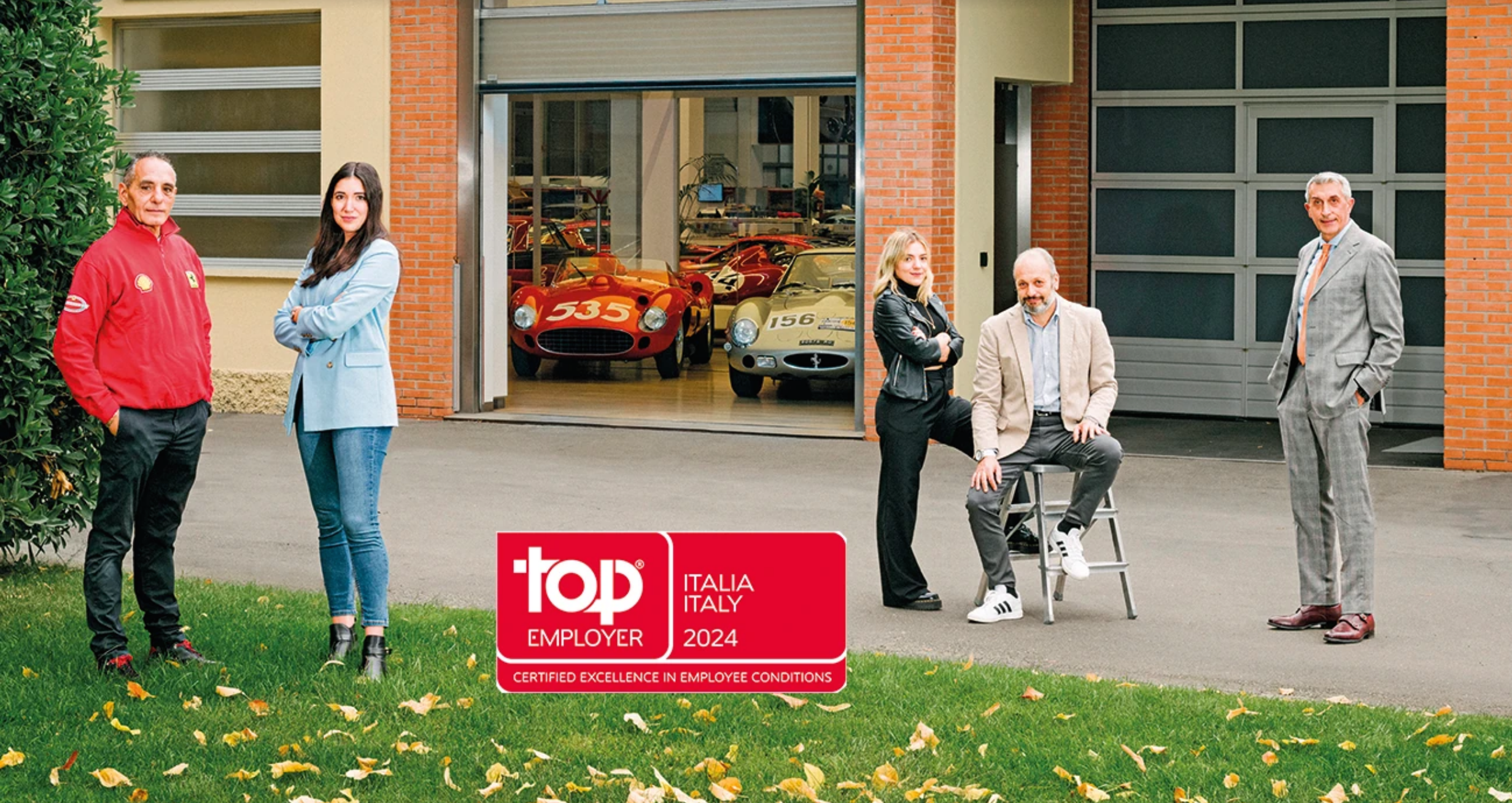 Ferrari è Top Employer Italia per il quinto anno consecutivo