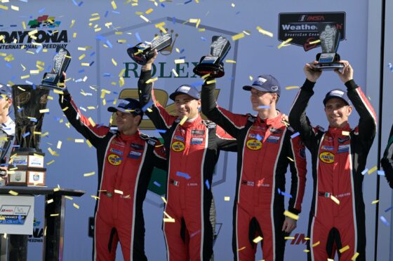 Le voci dal podio della 24 Ore di Daytona