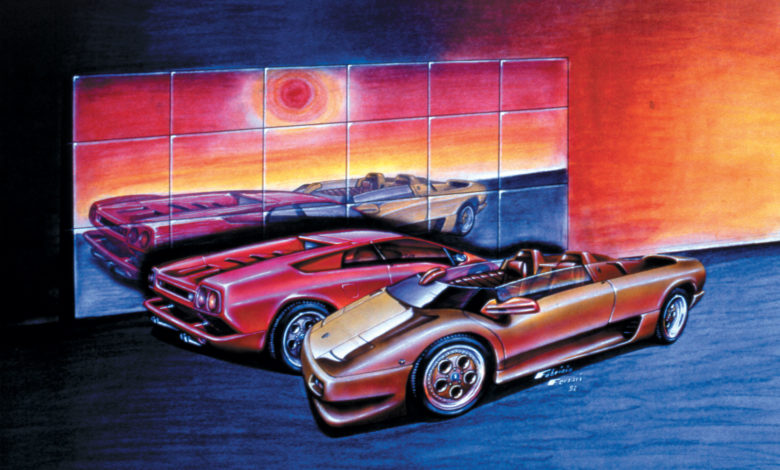 VIDEO Collection – Lamborghini Diablo Roadster Concept (1992)