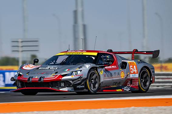 Le Ferrari 296 LMGT3 pronte al debutto nel FIA WEC in Qatar