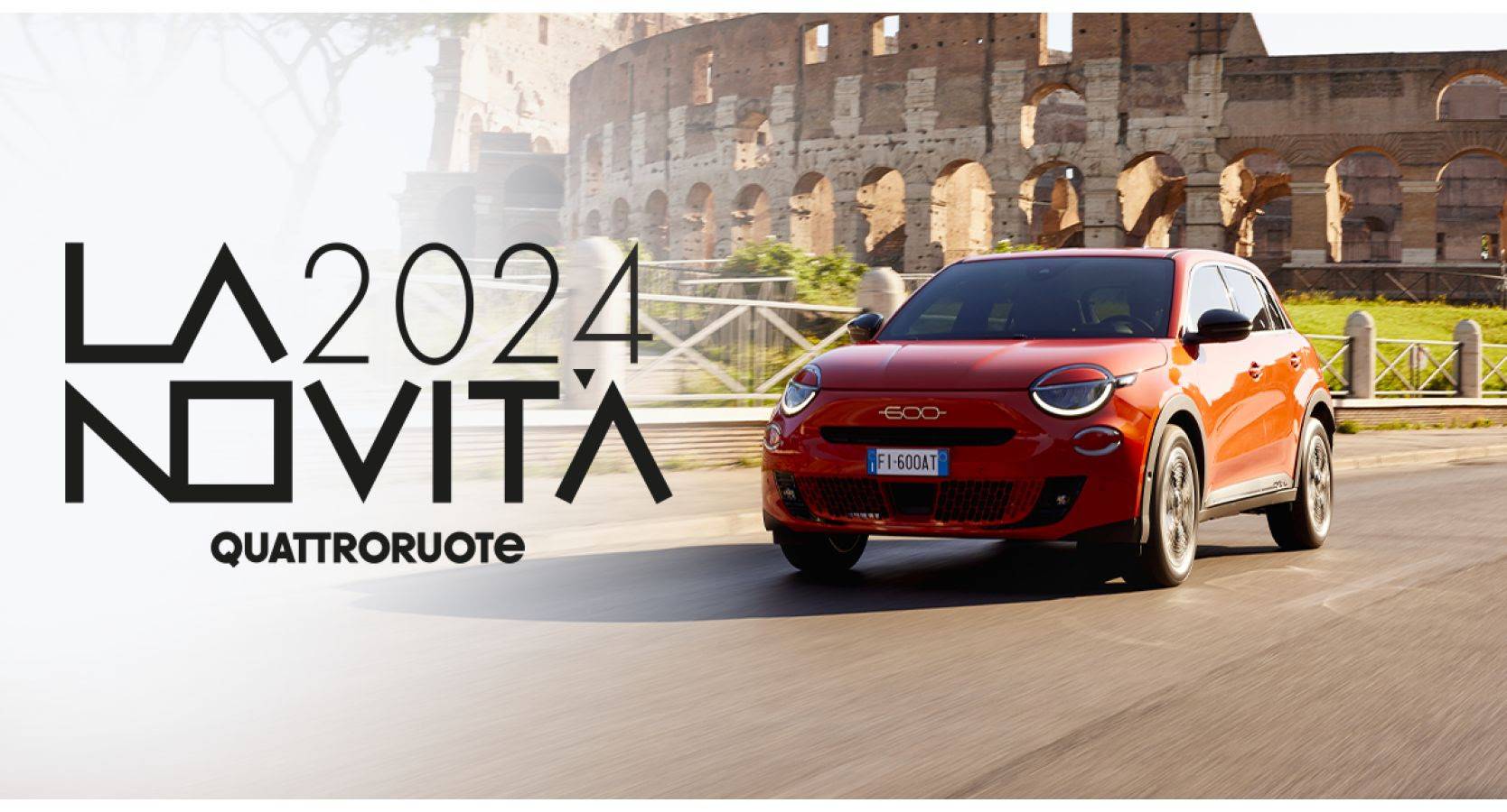 Gli italiani amano la nuova Fiat 600e: premiata come “La Novità 2024” dalla giuria popolare della rivista Quattroruote