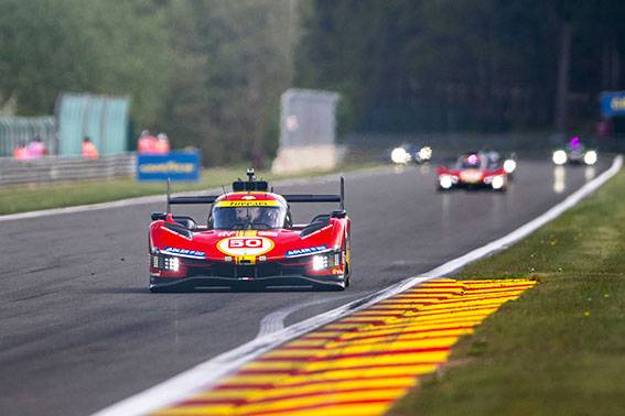 Ferrari in pole position alla 6 Ore di Spa