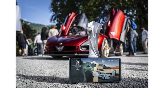 La nuova 33 Stradale trionfa al “Concorso di Eleganza di Villa d’Este”
