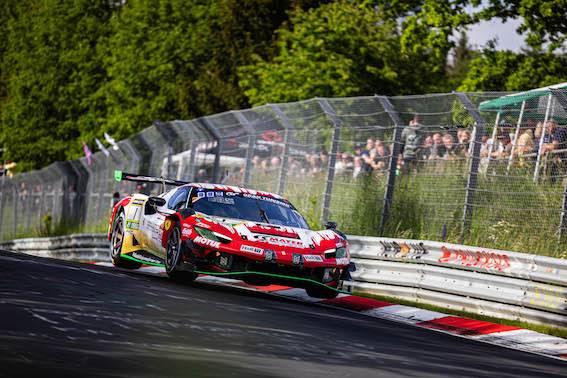 Ferrari dodicesima alla 24 Ore del Nürburgring