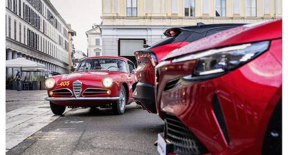 Rivivi le emozioni della prima tappa della 1000 Miglia con Alfa Romeo