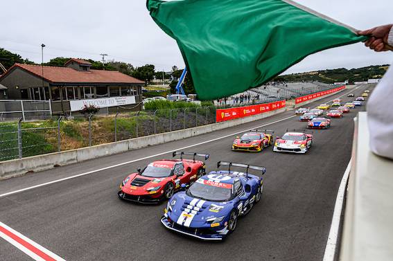 Presentato il calendario 2025 del Ferrari Challenge North America