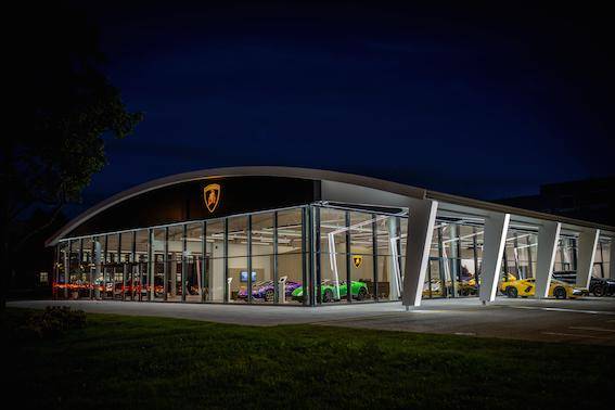 Nuovo showroom Lamborghini a Tallinn, Estonia