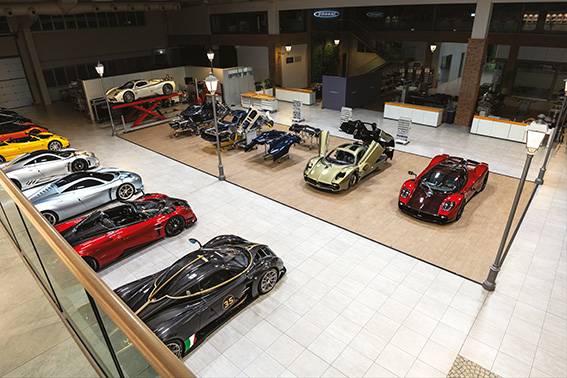 PAGANI AUTOMOBILI ATELIER – LA PRODUZIONE