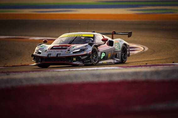 Quinto posto per la 296 LMGT3 in Qatar